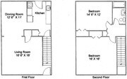 2BR/1BA