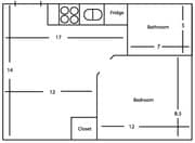 1BR/1BA