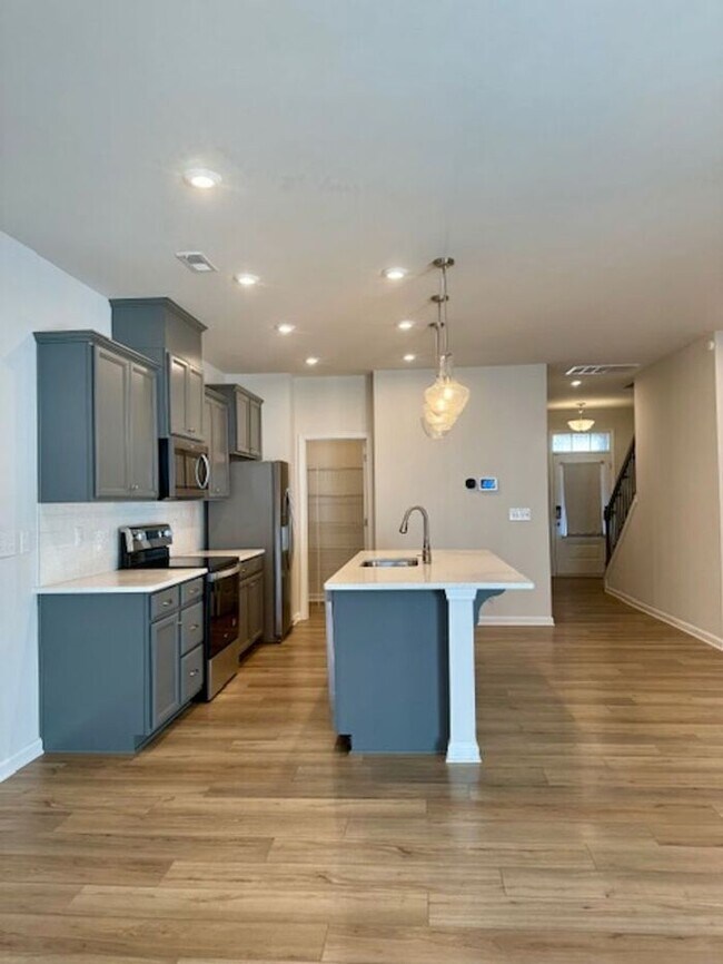 Photo - 3BR/2.5BA w/ Quartz Kitchen + Garage in North Charlotte