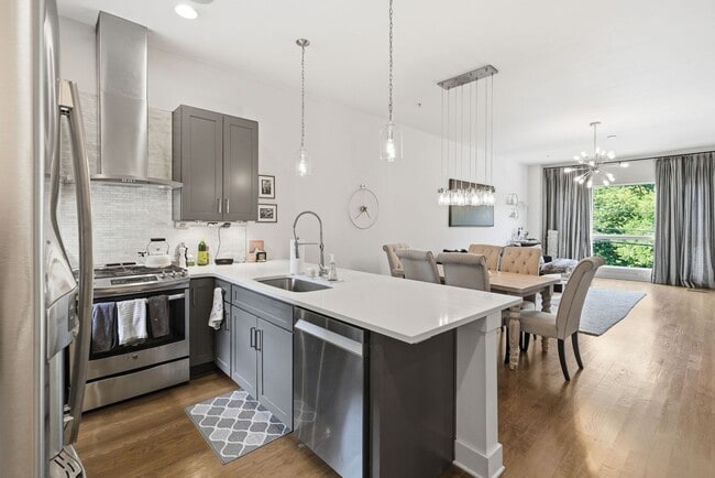 Photo - Modern Turnkey Townhome Steps from 12 South | 3BD/3.5BA | Garage, W/D & HOA Included — $3,695/Mo