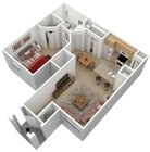 WW - 1B1B - Orange Blossom - 775 SqFt - 3D Furn.jpg