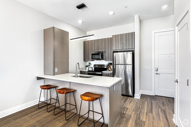 1BR, 1BA - 686SF - Kitchen