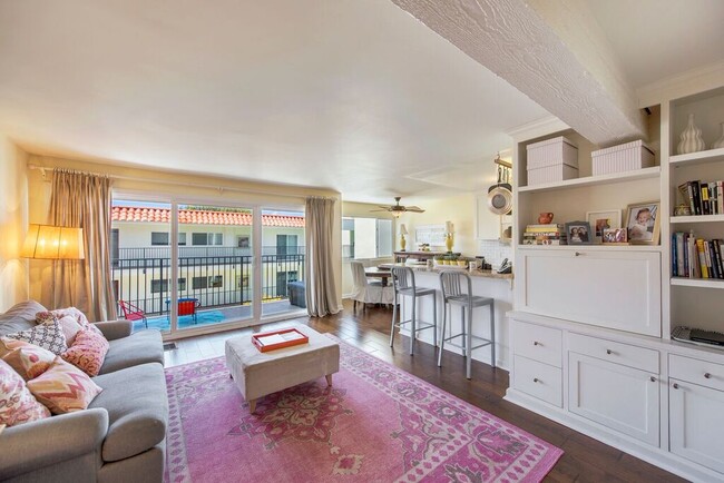 Large deck with view of pool - 1720 Ardmore Ave Unit 227