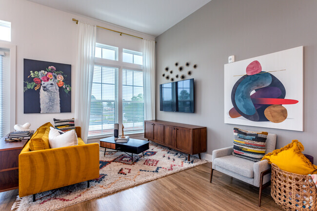 2BR, 2BA - 1,153 SF - Artizia at LoSo Apartments