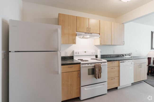 1BR, 1BA - 450SF - Kitchen - Great Northern Apartments