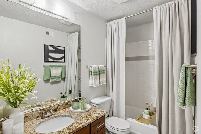 1BR, 1BA - 800SF - Bathroom