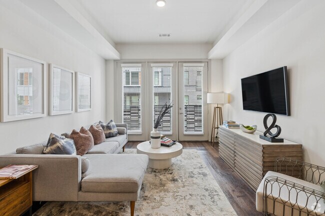 2BR, 2BA - 1,095SF - Living Room