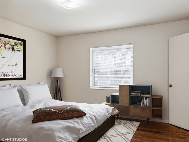 Bedroom with Natural Sunlight