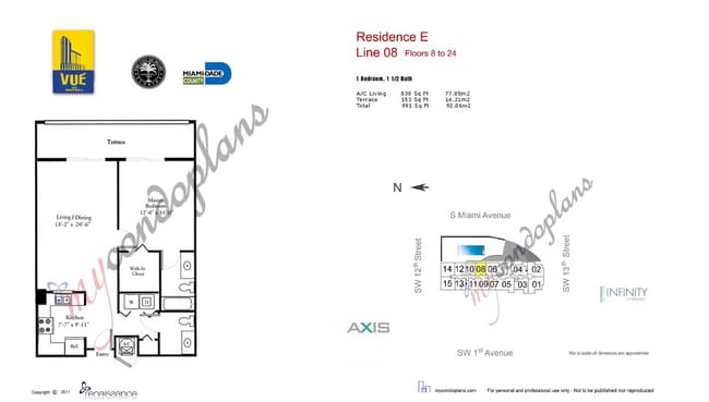 Building Photo - The Vue 1/1 For rent Rental