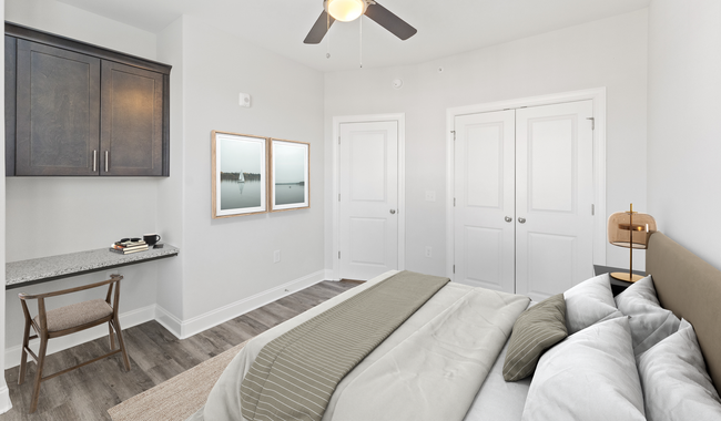 Spacious bedrooms that feel like home.