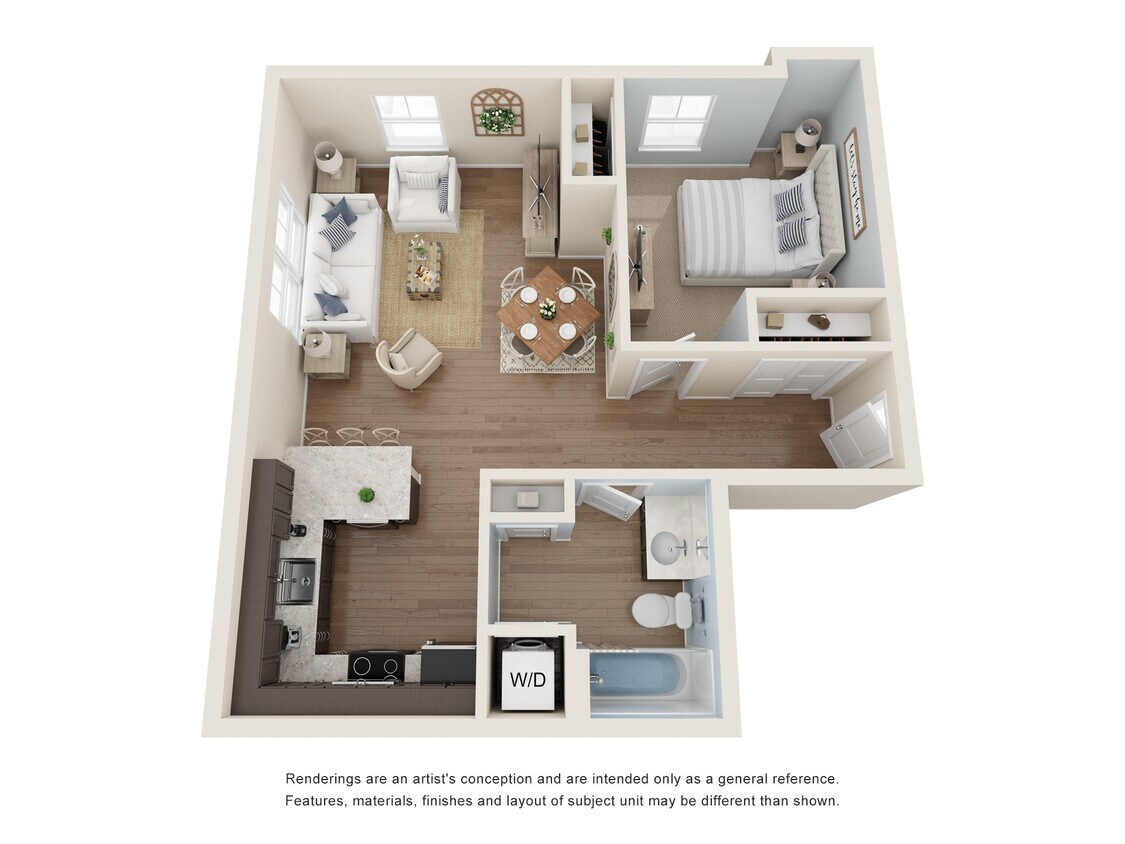 Floor Plan - The Bowdoin