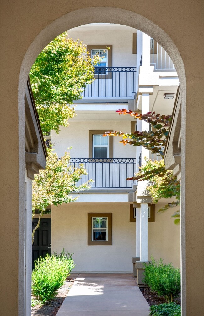 Quaint courtyards with natural lighting