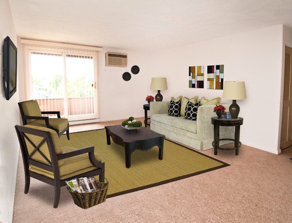 1 bedroom living room