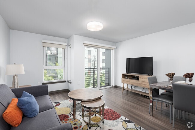 1BR, 1BA - 611-788SF - Living Room - Cumulus SLU