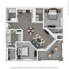 B1 3D Floor plan