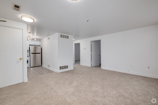 2BR, 1BA - 743SF - Living Room - The Reserve at Barrington