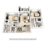 2 Bedroom | 2 Bath | 1217 SF