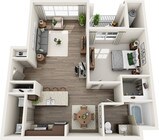 B1 floor plan The Reserve at the Boulevard