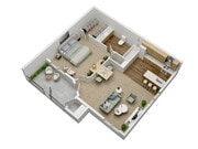Appleton - 1 Bed 1 Bath - 600 Sq. Ft.
