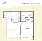A1-Bali_1Bed_1Bath_630 pies cuadrados