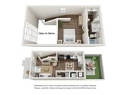1 Bed Palmetto Loft