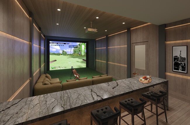 Simulador de golf