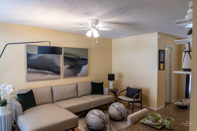 Living room - West Campus Flats Apartments
