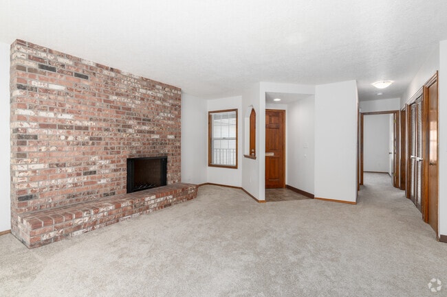2BR, 2BA - 978SF - Living Room - Fir Grove