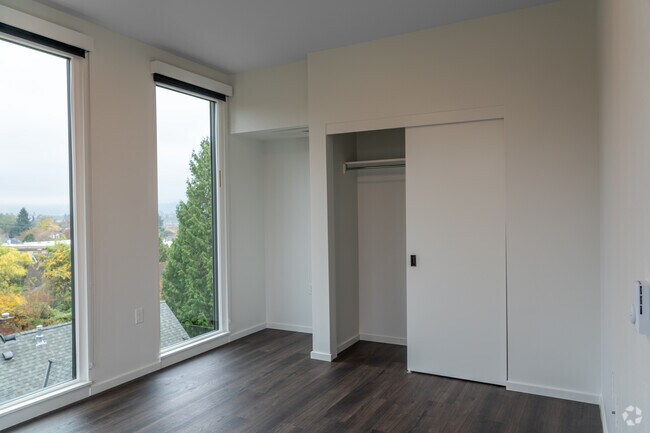 2BR, 1BA, - 766SF - Bedroom