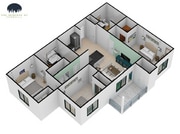 Three Bedroom Floor Plan