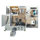 One Bedroom + One Bathroom