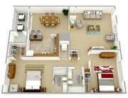 2 Bedroom