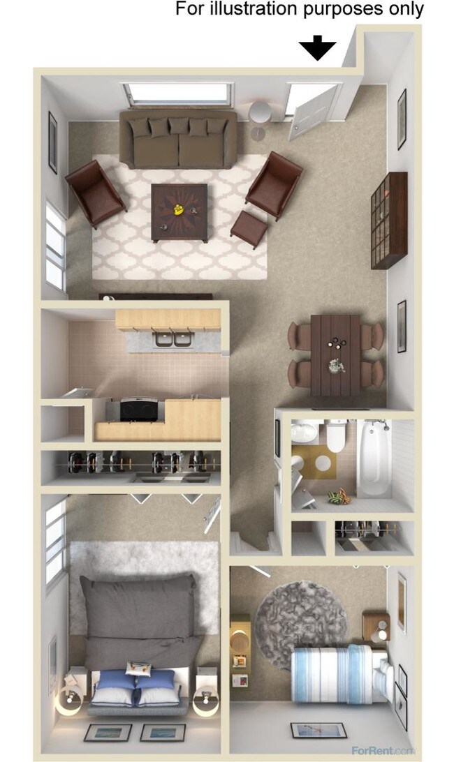 Photo - Evergreen Village Apartments & Townhouses