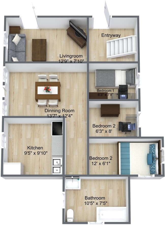 Photo - 405 Dryden Rd Unit 1