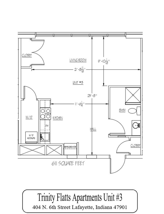 Photo - Trendy Downtown Lafayette - Large Studio Unidad Apt. 3