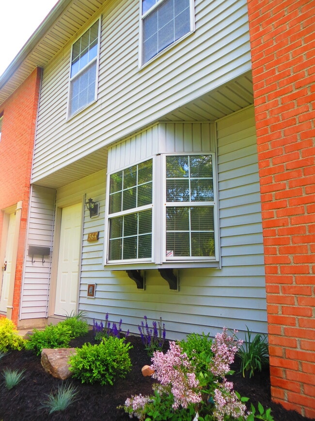 View of bay window front entrance