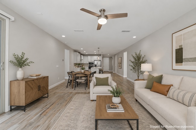 Photo - Luxury Kitchen + 3 Bed & Den/Office in Azure Canyon | Quartz, Gas Cooktop & More