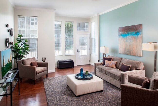 Sleek Hardwood Flooring in Our Phase II Apartments