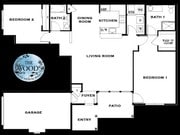 B1 2 Bedroom 1st Floor