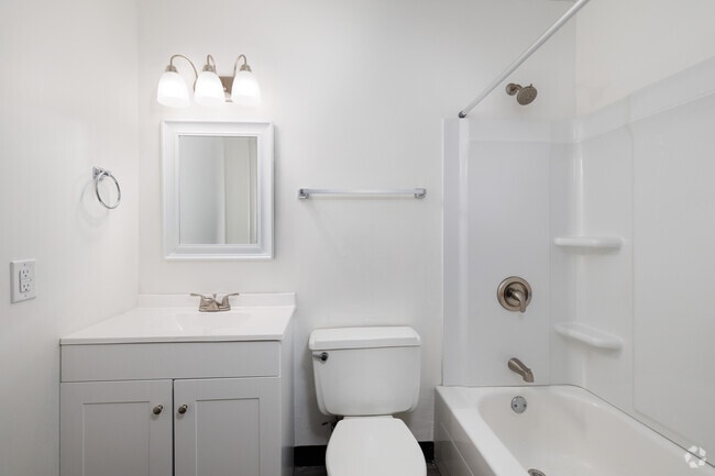 1BR, 1BA - 482SF - Bathroom