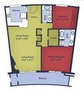 2BR/2BA