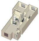 2BR/1BA