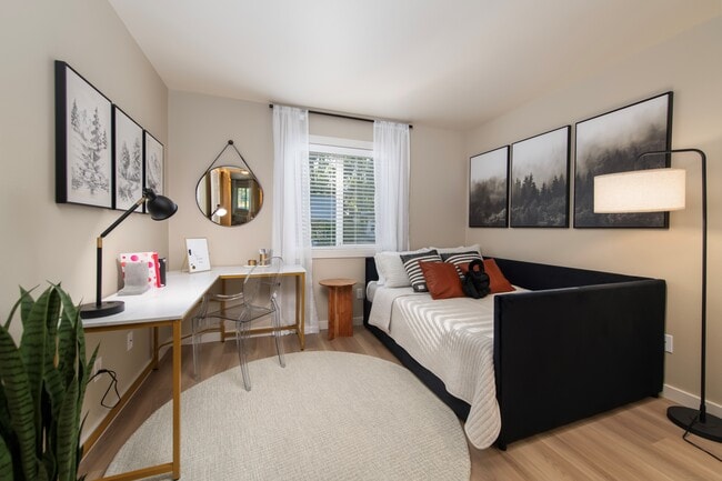 Model smaller bedroom