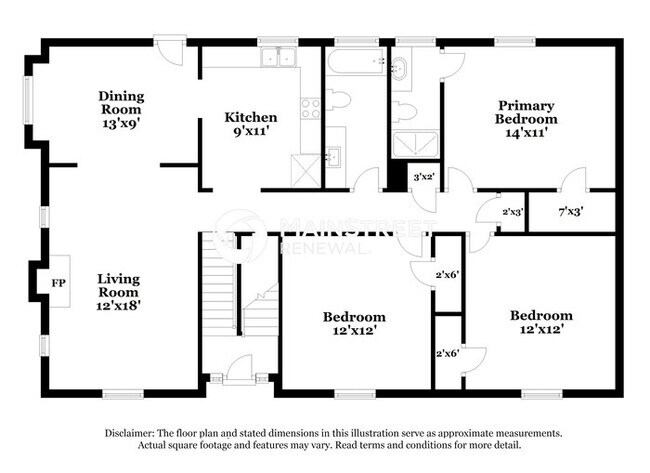 Photo - 4 Bedroom Pet-Friendly Home in DOUGLASVILLE, GA with Main Street Renewal