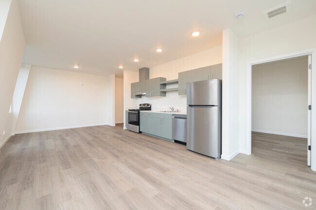 1BR, 1BA - 679SF - Kitchen - 401 Union