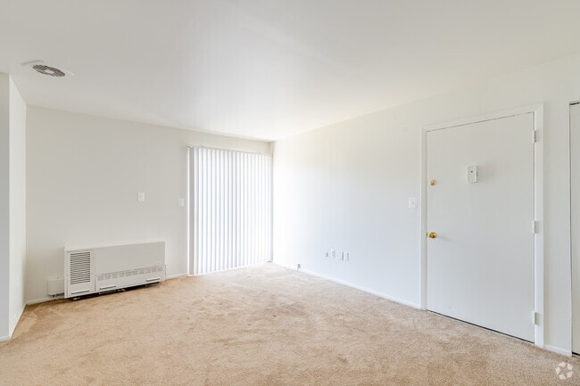 1BR, 1BA - 702SF - Sala de estar - Princeton Square