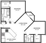2BR/2BA