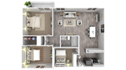 3 Bedroom x 1 Bathroom