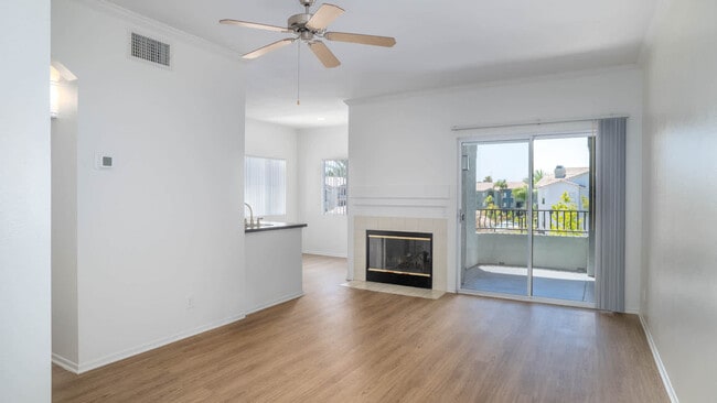 Living Room with Hard Surface Flooring