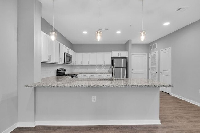 2 Bedroom Inside Apartment - Kitchen
